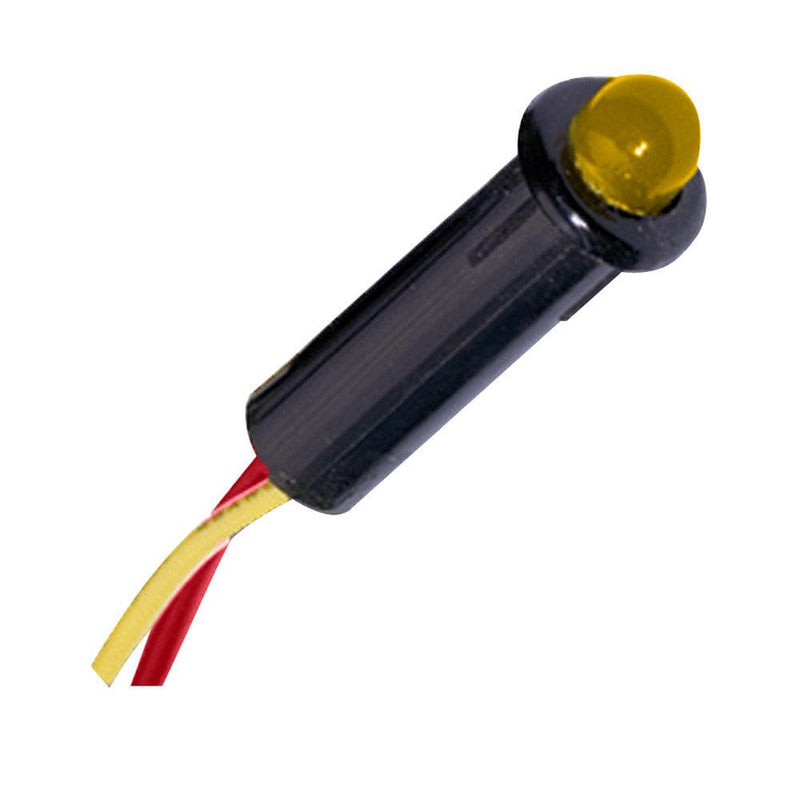 Paneltronics LED Indicator Light - Amber - 120 VAC - 5/32" [048-023] - Wholesaler Elite LLC