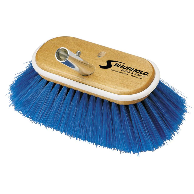 Shurhold 6" Nylon Extra Soft Bristles Deck Brush [970] - Wholesaler Elite LLC