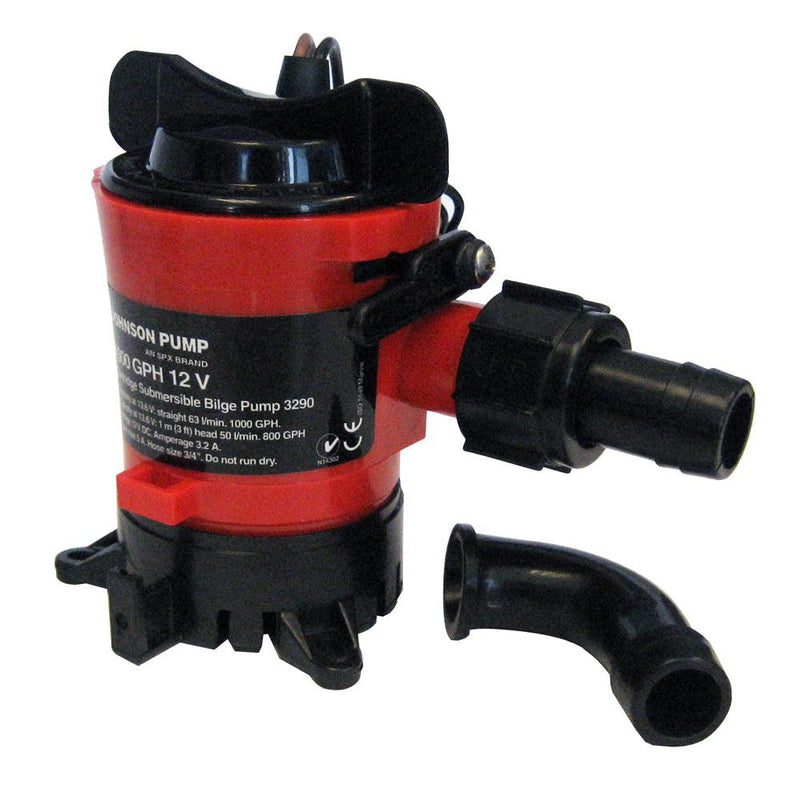 Johnson Pump 750 GPH Bilge Pump 3/4" Hose 12V Dura Port [32703] - Wholesaler Elite LLC