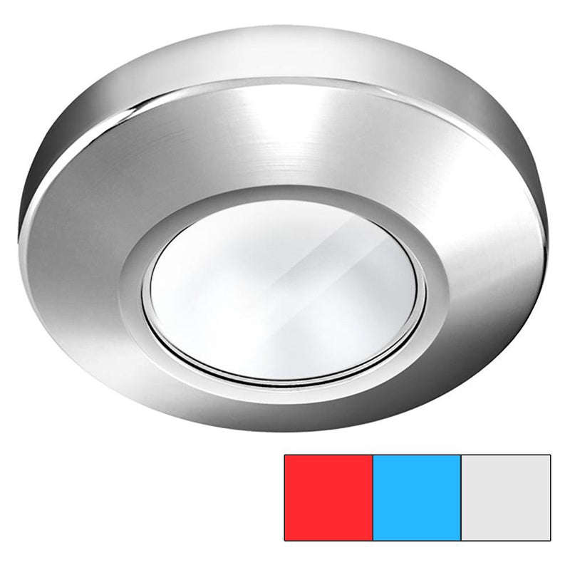 i2Systems Profile P1120 Tri-Light Surface Light - Red, Cool White Blue - Chrome Finish [P1120Z-11HAE] - Wholesaler Elite LLC