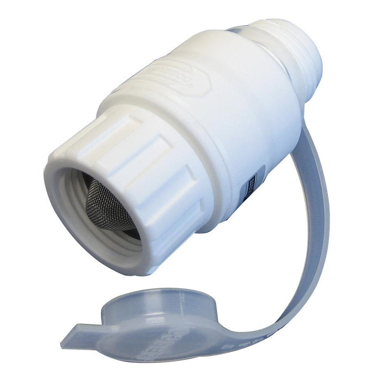 Jabsco In-Line Water Pressure Regulator 45psi - White [44411-0045] - Wholesaler Elite LLC