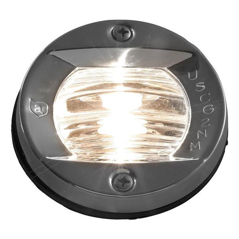 Attwood Vertical, Flush Mount Transom Light - Round [6356D7] - Wholesaler Elite LLC