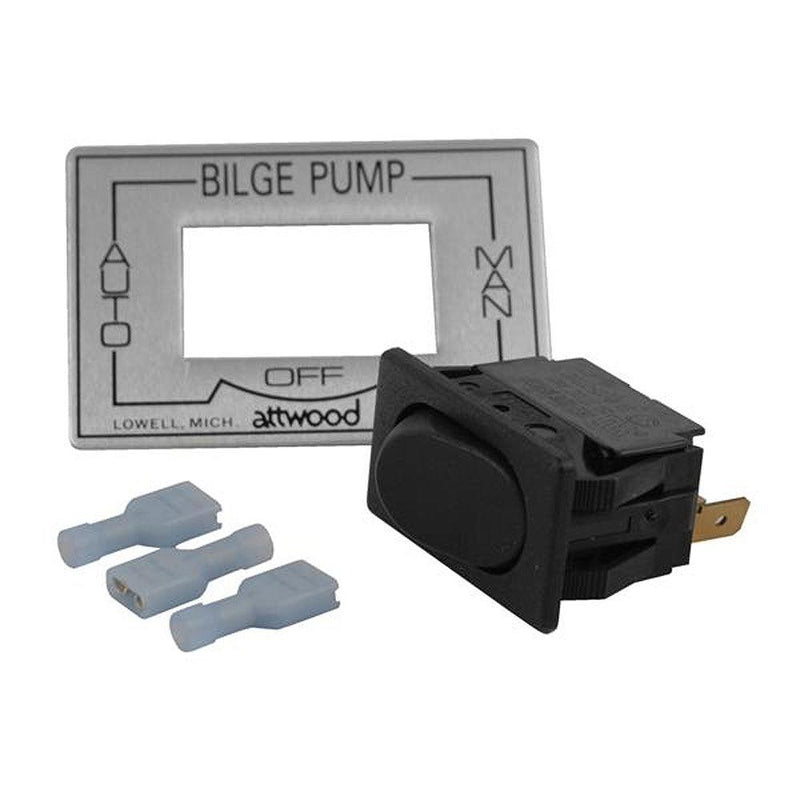 Attwood 3-Way Auto/Off/Manual Bilge Pump Switch [7615A3] - Wholesaler Elite LLC