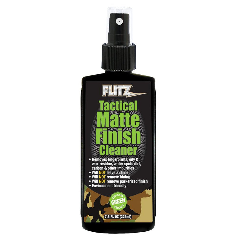 Flitz Tactical Matte Finish Cleaner - 7.6oz Spray [TM 81585] - Wholesaler Elite LLC