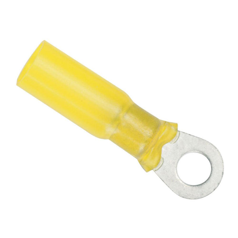 Ancor 12-10 Gauge - 3/8" Heat Shrink Ring Terminal - 100-Pack [312699] - Wholesaler Elite LLC