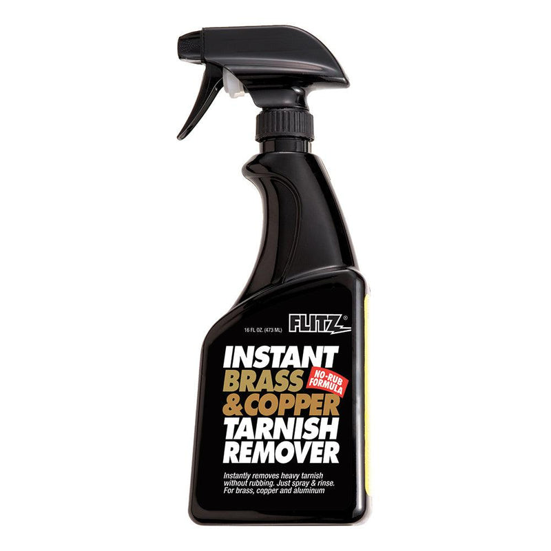 Flitz Instant Brass & Copper Tarnish Remover - 16. oz Spray [BC 01806] - Wholesaler Elite LLC