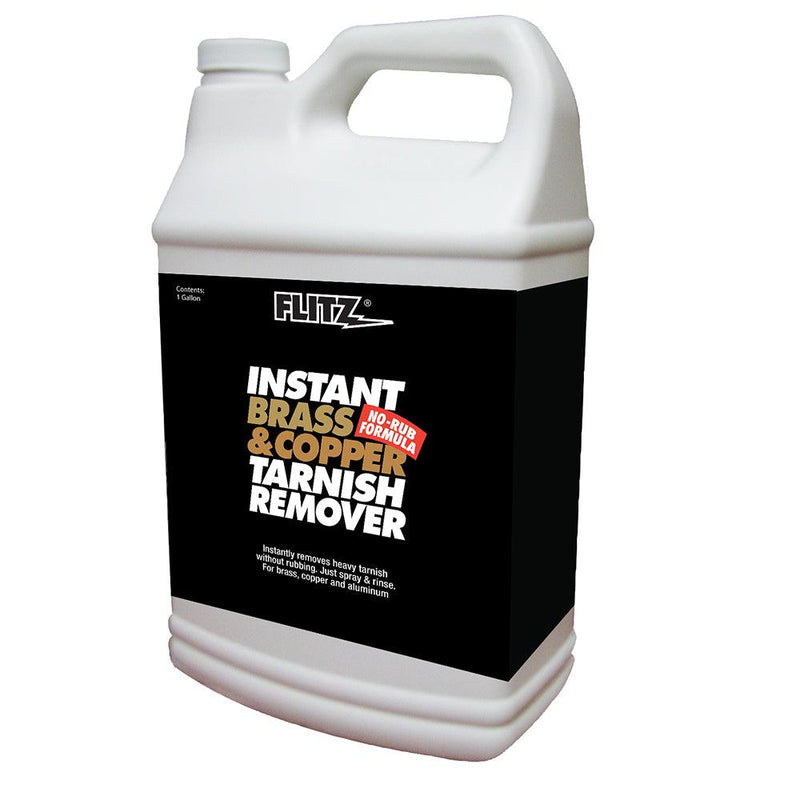 Flitz Instant Brass & Copper Tarnish Remover - 1 Gallon [BC 01810] - Wholesaler Elite LLC