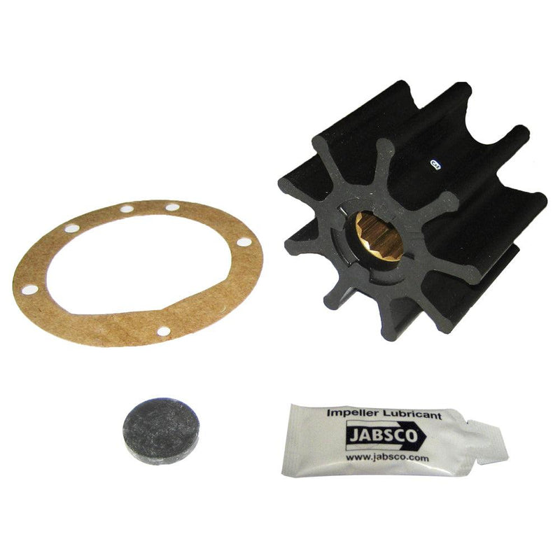 Jabsco Impeller Kit - 9 Blade - Nitrile - 3-3/4" Diameter x 2-1/2" W, 1" Shaft Diameter [836-0003-P] - Wholesaler Elite LLC