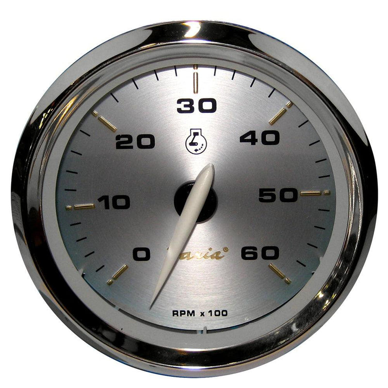 Faria Kronos 4" Tachometer - 6,000 RPM (Gas - Inboard & I/O) [39004] - Wholesaler Elite LLC