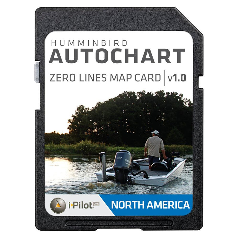 Humminbird AutoChart Zero Lines Map Card [600033-1] - Wholesaler Elite LLC