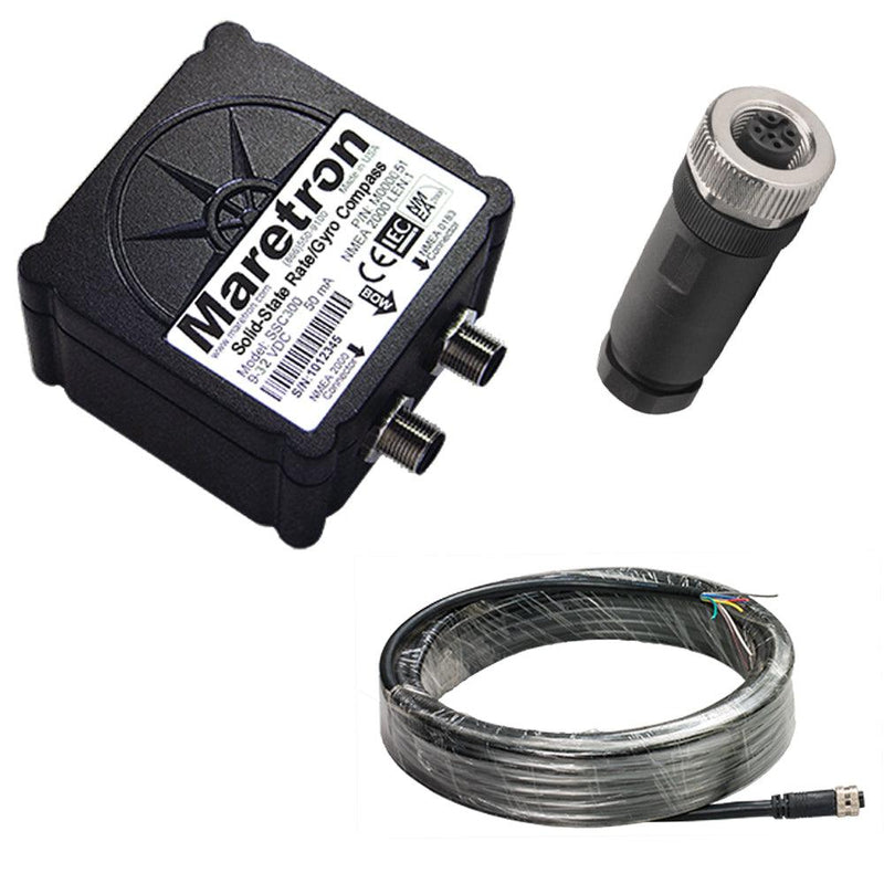 Maretron Solid-State Rate/Gyro Compass w/10m Cable & Connector [SSC300-01-KIT] - Wholesaler Elite LLC