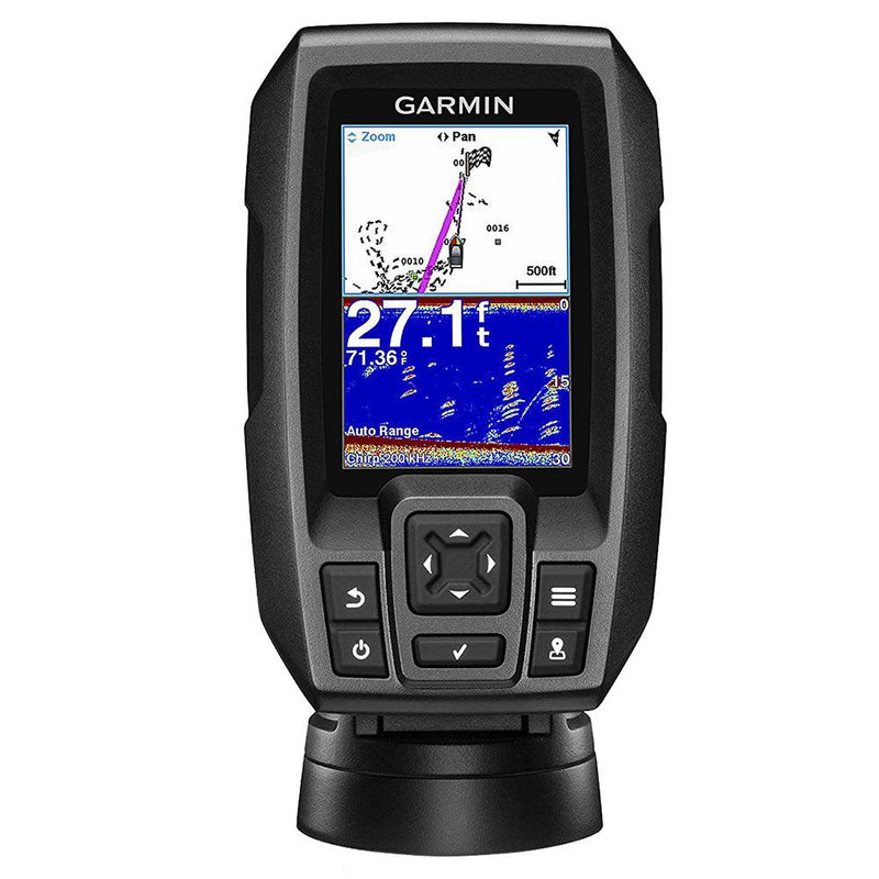 Garmin STRIKER 4 FishFinder w/4-Pin, 77/200kHz TM Transducer [010-01550-00] - Wholesaler Elite LLC