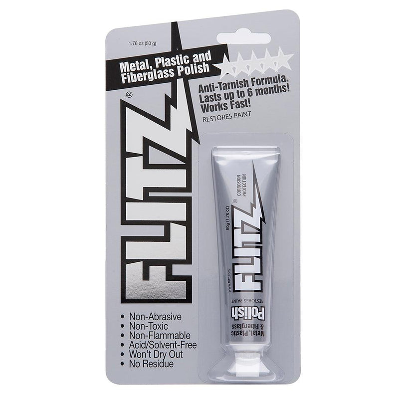 Flitz Polish - Paste - 1.76oz Tube - 10-Pack [BP 03511-10A-10PK] - Wholesaler Elite LLC