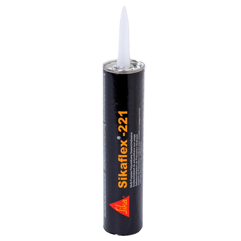 Sika Sikaflex 221 Multi-Purpose Polyurethane Sealant/Adhesive - 10.3oz (300ml) Cartridge - White [90891] - Wholesaler Elite LLC