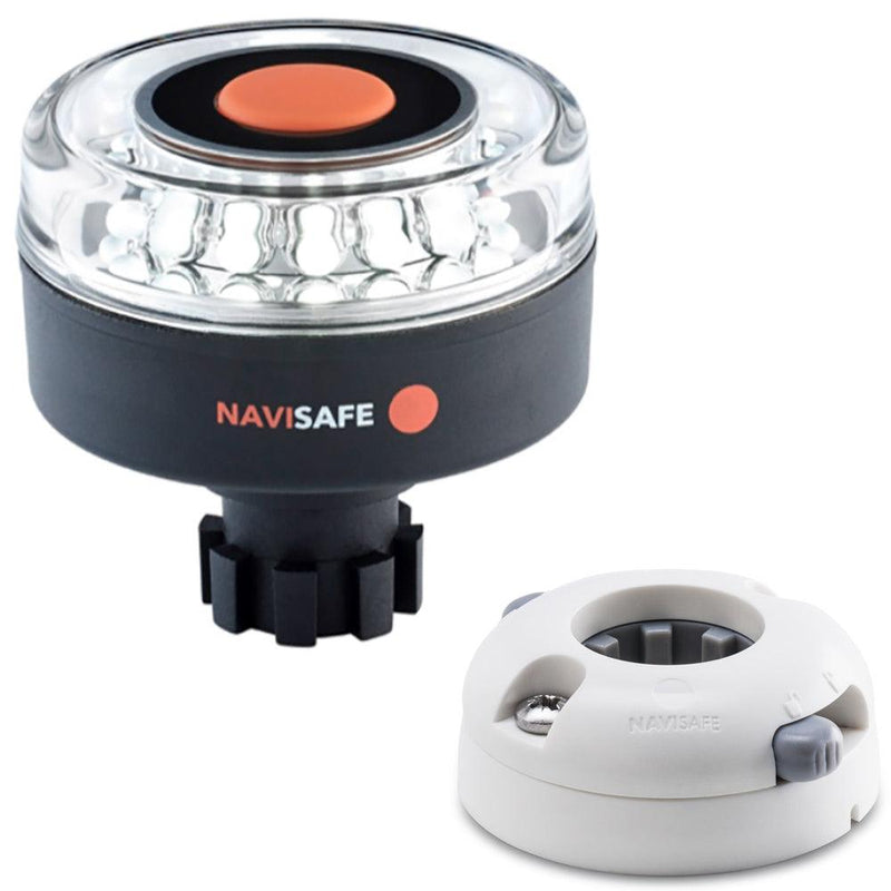 Navisafe Navilight 360 2NM w/Navibolt Base Horizontal Mount - White [042KIT5] - Wholesaler Elite LLC