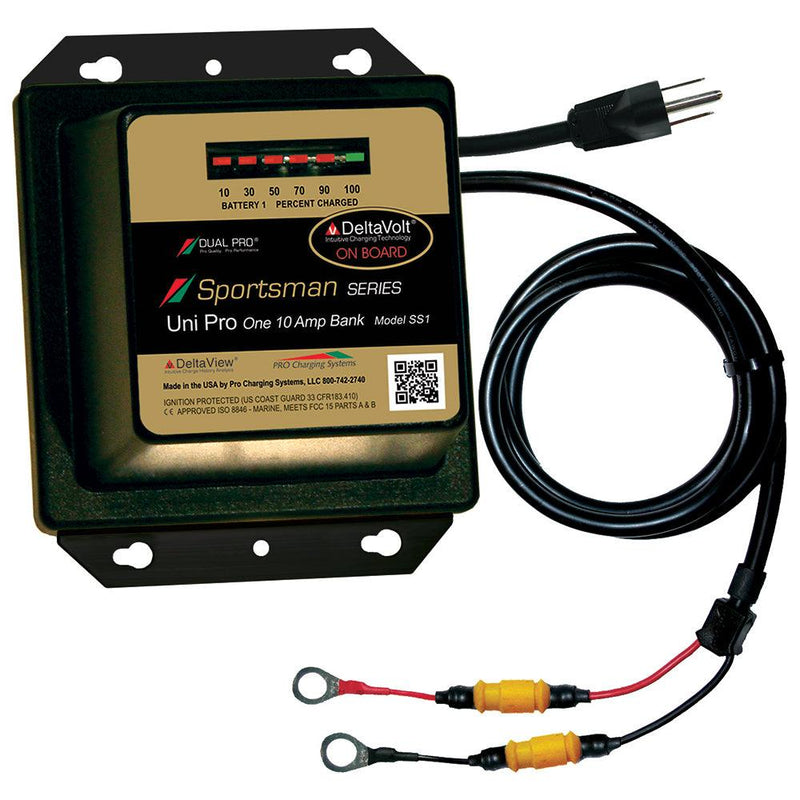 Dual Pro Sportsman Series Battery Charger - 10A - 1-Bank - 12V [SS1] - Wholesaler Elite LLC