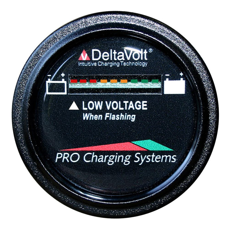 Dual Pro Battery Fuel Gauge - DeltaView Link Compatible - 24V System (2-12V Batteries, 4-6V Batteries) [BFGWOV24V] - Wholesaler Elite LLC