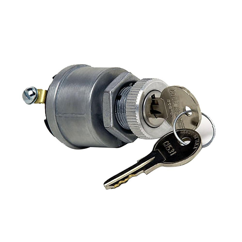 Cole Hersee 4 Position General Purpose Ignition Switch [9579-BP] - Wholesaler Elite LLC