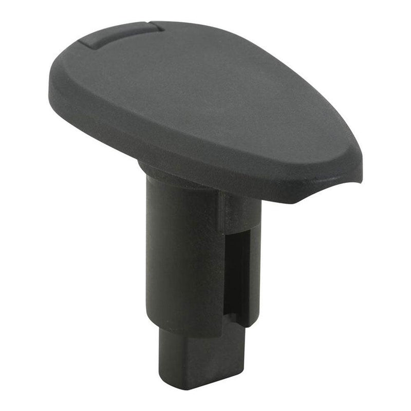 Attwood LightArmor Plug-In Base - 2 Pin - Black - Teardrop [910T2PB-7] - Wholesaler Elite LLC