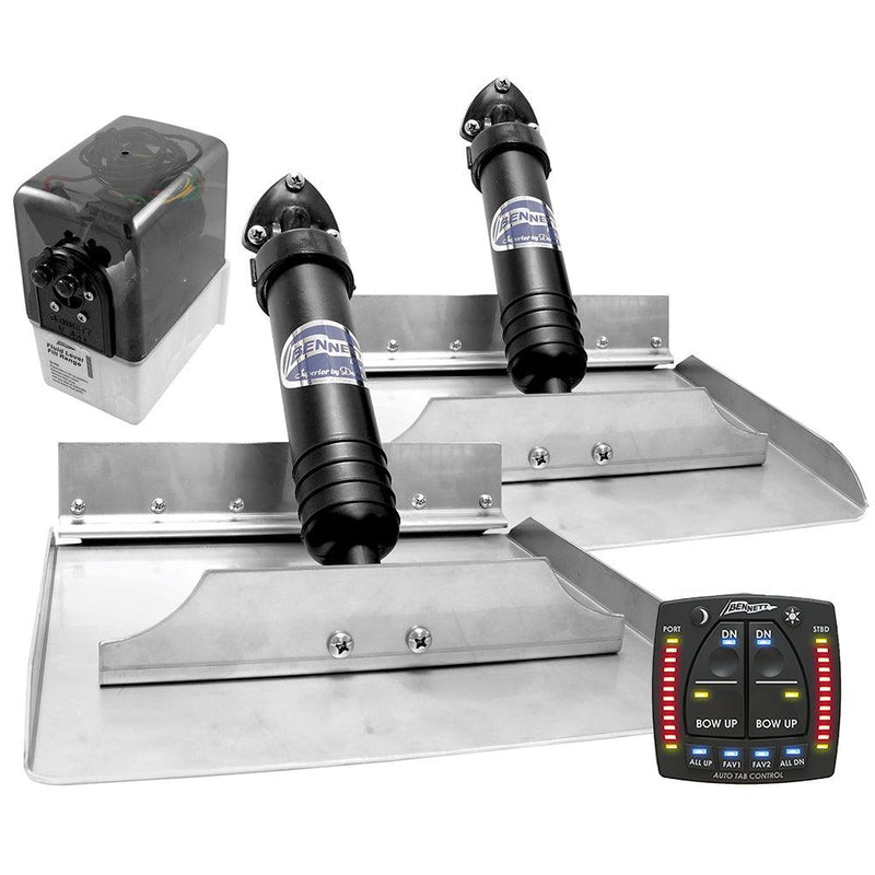 Bennett 129ATP Hydraulic Trim Tab Complete Kit w/Auto Trim Pro [129ATP] - Wholesaler Elite LLC