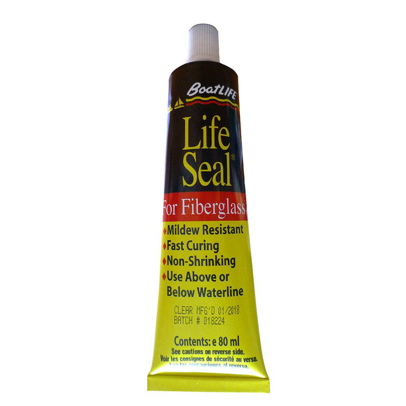 BoatLIFE LifeSeal Sealant Tube 2.8 FL. Oz - Clear [1160] - Wholesaler Elite LLC