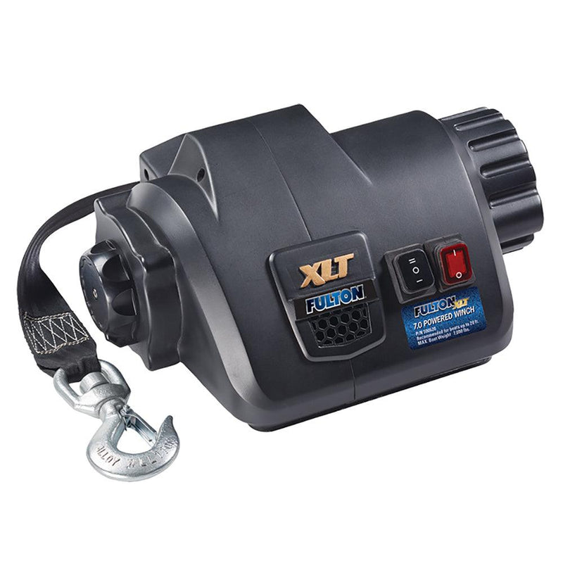 Fulton XLT 7.0 Powered Marine Winch w/Remote f/Boats up to 20 [500620] - Wholesaler Elite LLC