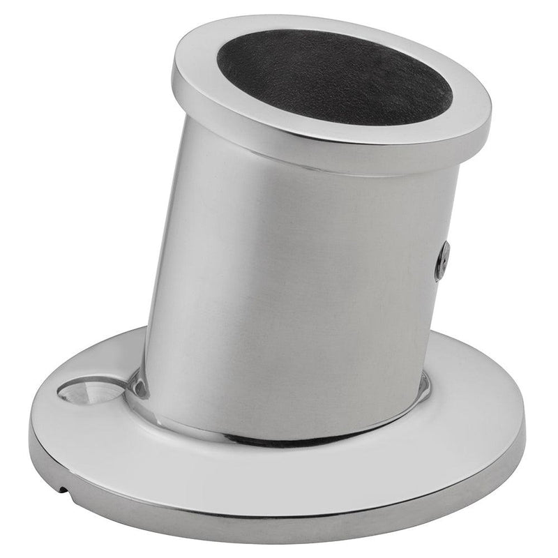 Whitecap Top-Mounted Flag Pole Socket - Stainless Steel - 1" ID [6147] - Wholesaler Elite LLC