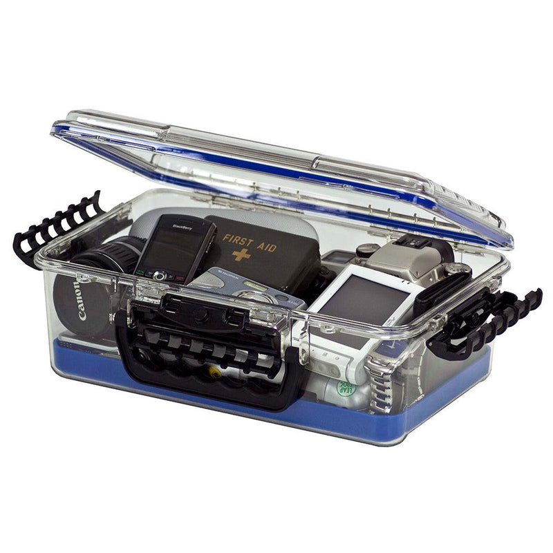 Plano Guide Series Waterproof Case 3700 - Blue/Clear [147000] - Wholesaler Elite LLC