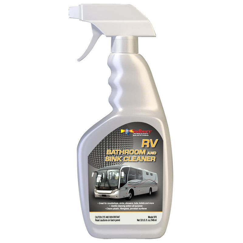 Sudbury RV Bathroom Sink Cleaner Spray - 32oz [970] - Wholesaler Elite LLC