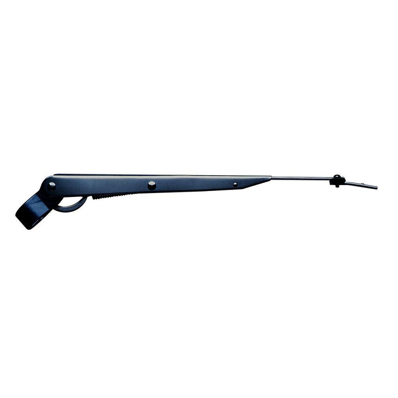 Marinco Wiper Arm Deluxe Stainless Steel - Black - Single - 10"-14" [33012A] - Wholesaler Elite LLC