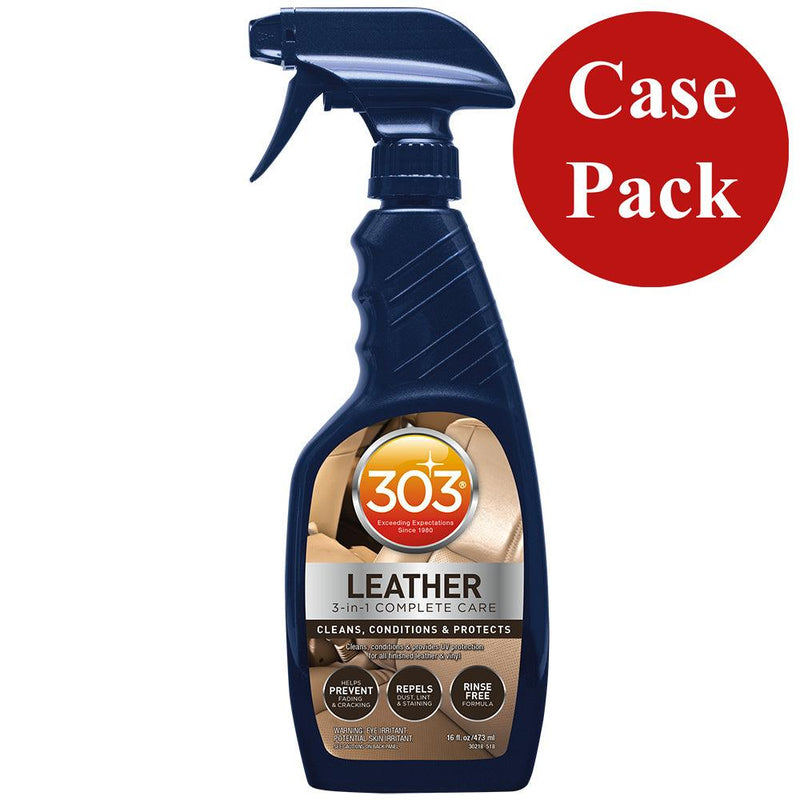 303 Automotive Leather 3-In-1 Complete Care - 16oz *Case of 6* [30218CASE] - Wholesaler Elite LLC