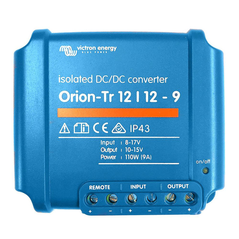 Victron Orion-TR DC-DC Converter - 12 VDC to 12 VDC - 9AMP Isolated [ORI121210110R] - Wholesaler Elite LLC