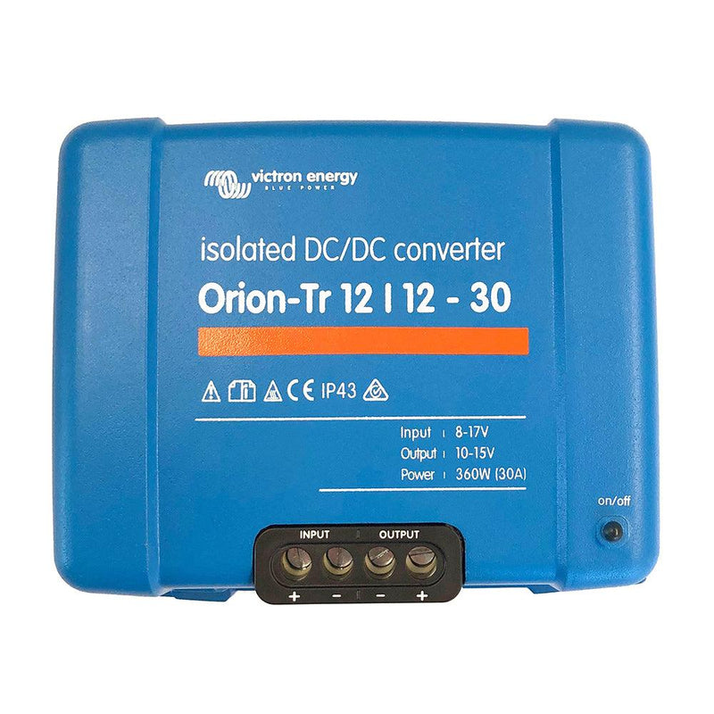 Victron Orion-TR DC-DC Converter - 12 VDC to 12 VDC - 30AMP Isolated [ORI121240110] - Wholesaler Elite LLC