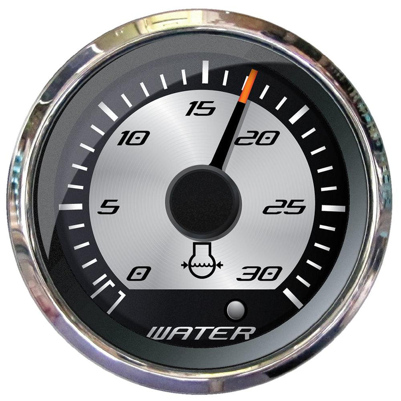 Faria Platinum 2" Water Pressure Gauge - 30 PSI [22023] - Wholesaler Elite LLC