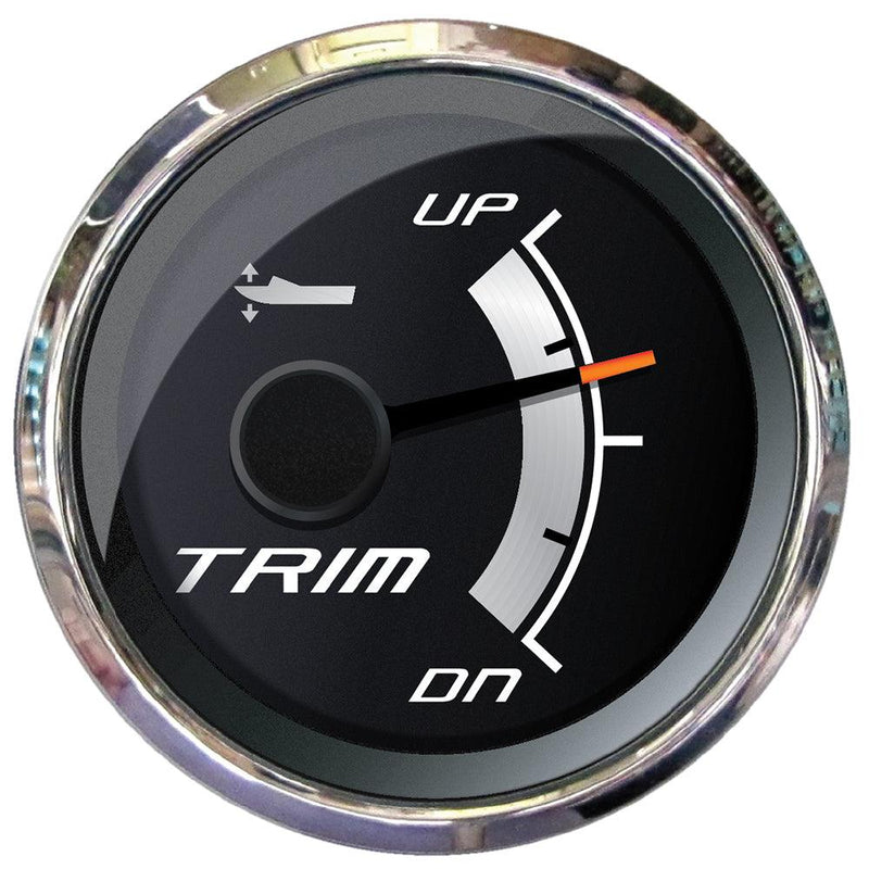 Faria Platinum 2" Trim Gauge f/Mercury, Mariner, Mercruiser, Volvo DP, Yamaha 2001 Newer [22019] - Wholesaler Elite LLC