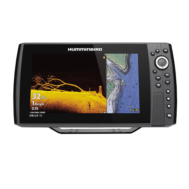 Humminbird HELIX 10 MEGA DI+ GPS G4N CHO Display Only [411410-1CHO] - Wholesaler Elite LLC