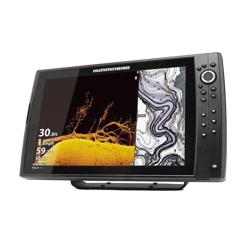 Humminbird HELIX 15 CHIRP MEGA DI+ GPS G4N CHO Display Only [411310-1CHO] - Wholesaler Elite LLC