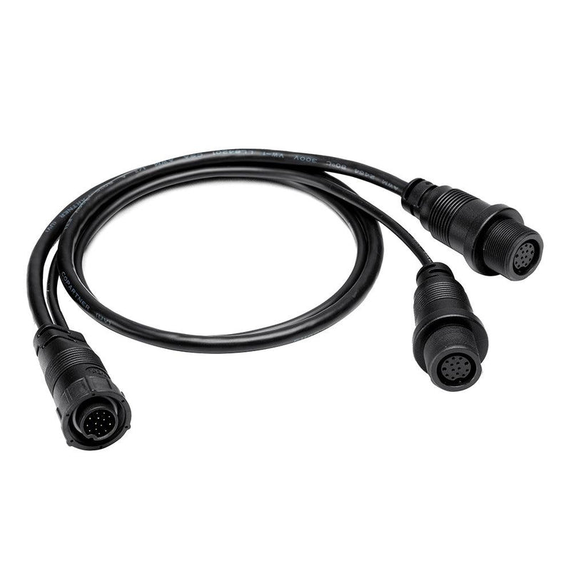 Humminbird 14 M SILR Y - SOLIX/APEX Side Imaging Left-Right Splitter Cable [720112-1] - Wholesaler Elite LLC