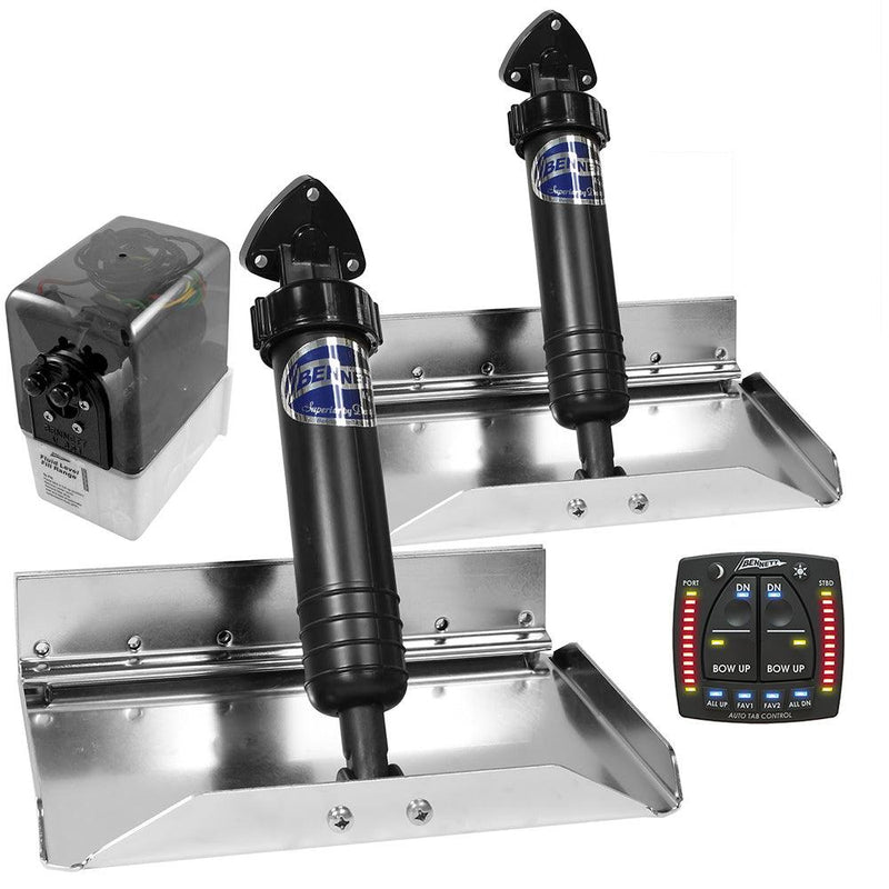 Bennett Marine 12x9 Performance Sport Tab System [ST9ATP] - Wholesaler Elite LLC