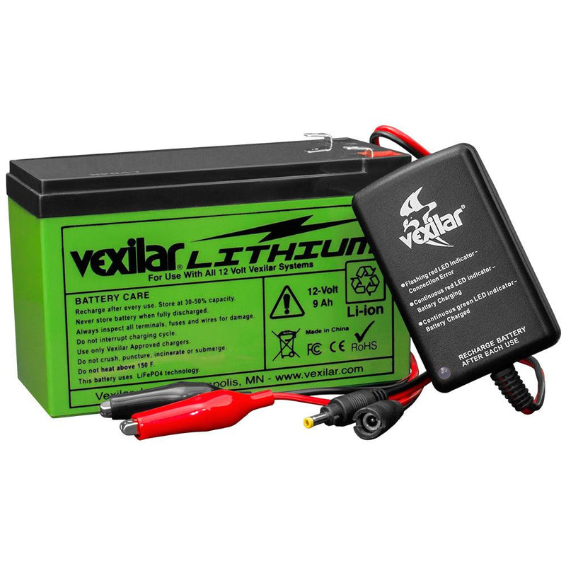 Vexilar 12V Lithium Ion Battery Charger [V-120L] - Wholesaler Elite LLC