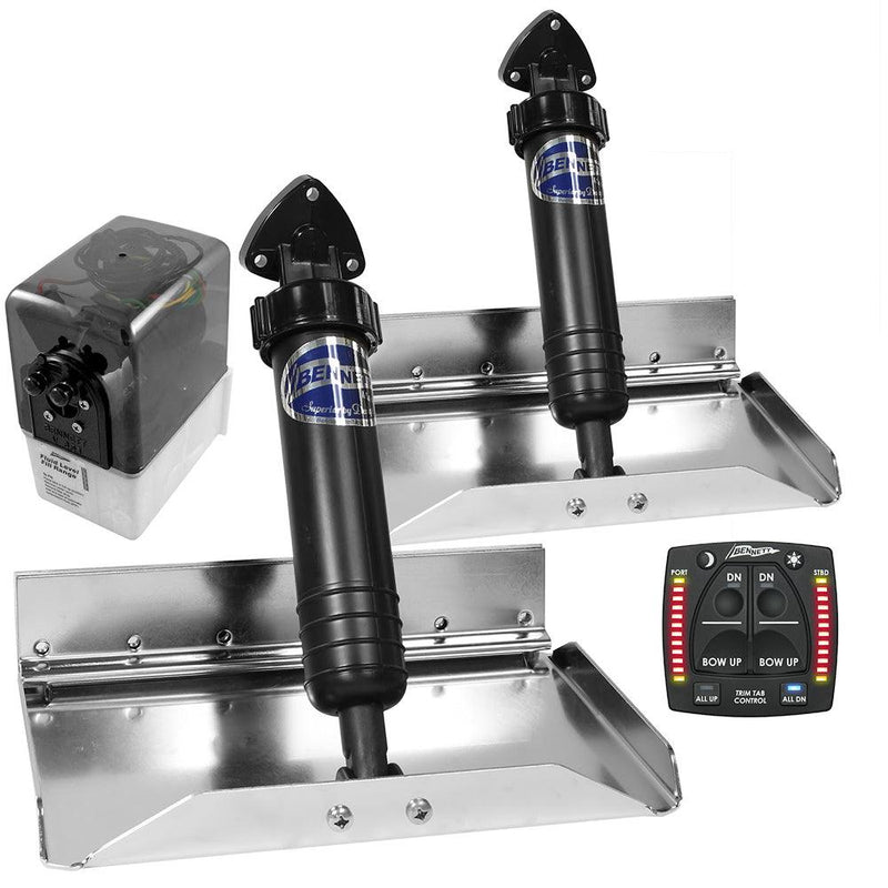 Bennett Marine 12x9 Sport Tab System w/One Box Indication [ST9OBI] - Wholesaler Elite LLC