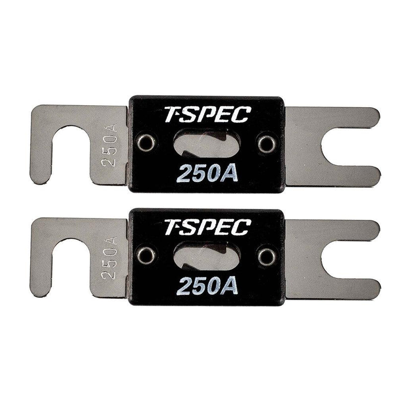 T-Spec V8 Series 250 AMP ANL Fuse - 2 Pack [V8-ANL250] - Wholesaler Elite LLC