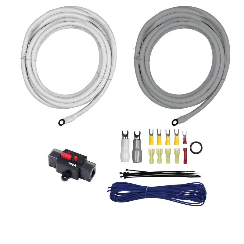 T-Spec V10-1041 4 Gauge Amp Wiring Kit - 10 (3.05 M) [V10-1041] - Wholesaler Elite LLC