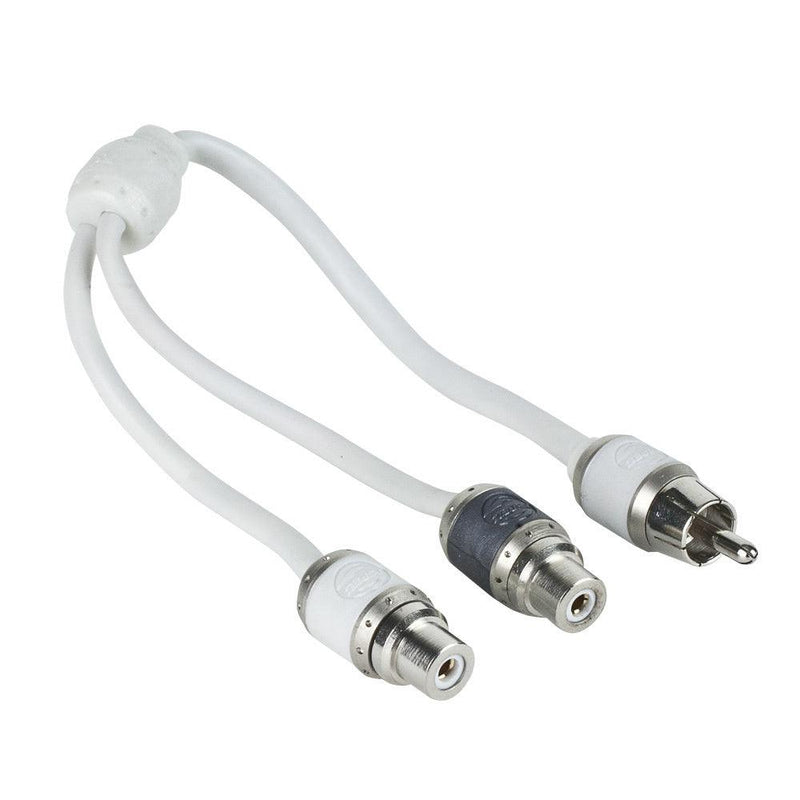 T-Spec V10 Series RCA Audio Y Cable - 2 Channel - 1 Male to 2 Females [V10RY2] - Wholesaler Elite LLC