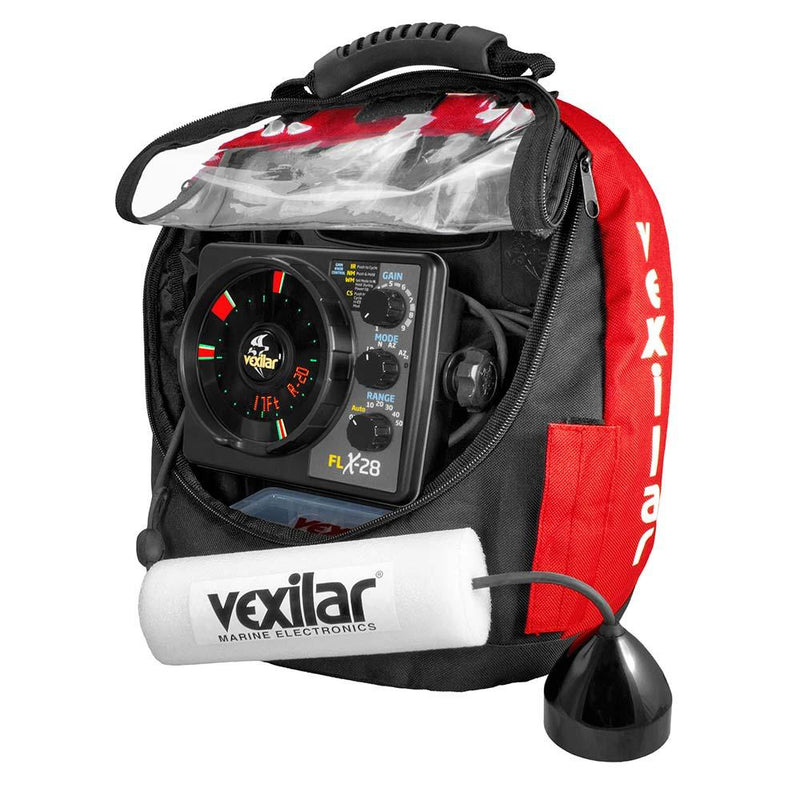 Vexilar FLX-28 Pro Pack II ProView Ice-Ducer w/Soft Pack [PPLI28PV] - Wholesaler Elite LLC