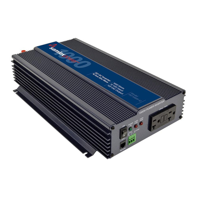 Samlex PST-1000F-12 1000W Pure Sine Wave Inverter - 12V Input 120VAC Output [PST-1000F-12] - Wholesaler Elite LLC