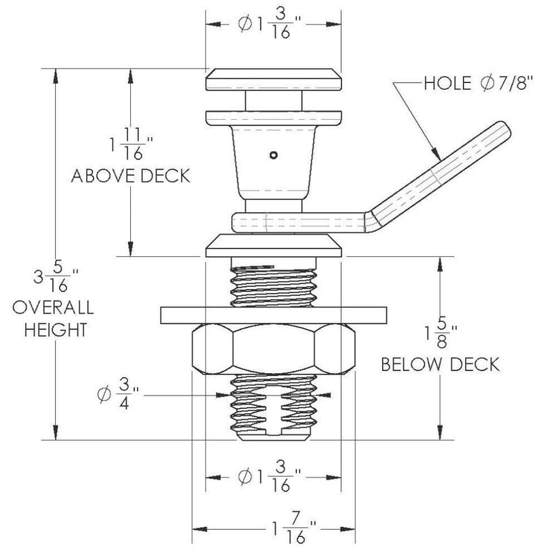 TACO Quick Release Fender Lock Kit [F16-0200-1] - Wholesaler Elite LLC