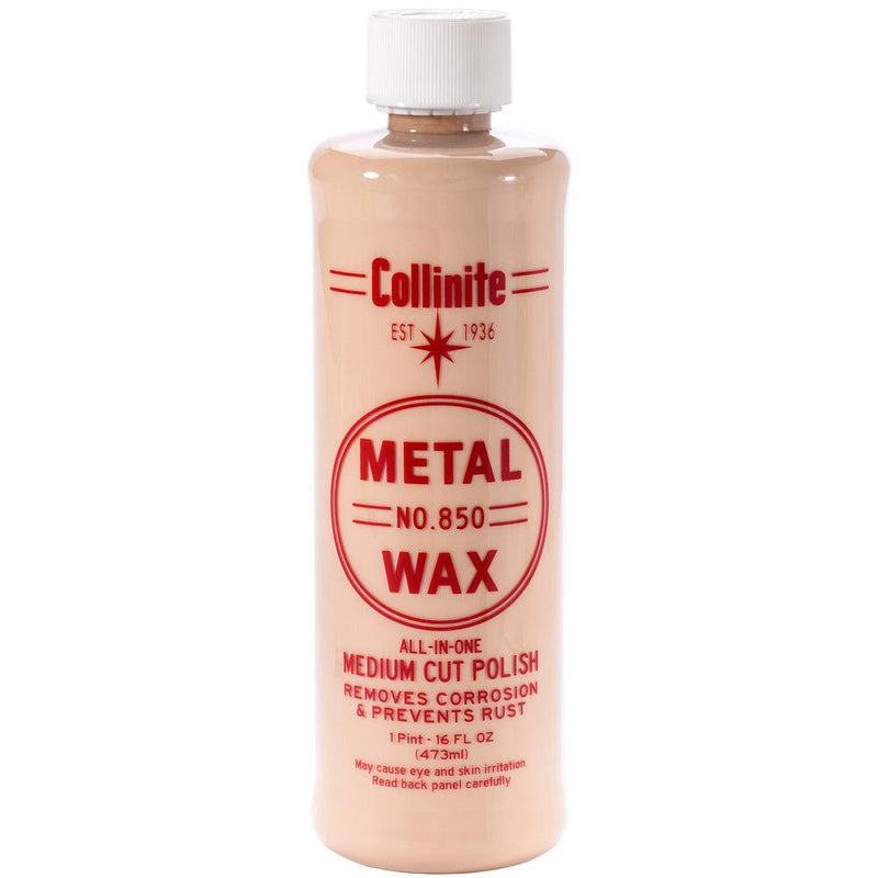 Collinite 850 Metal Wax - Medium Cut Polish - 16oz [850-16OZ] - Wholesaler Elite LLC