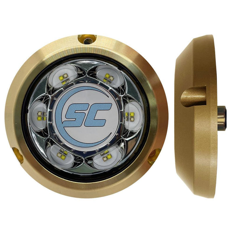 Shadow-Caster SC3 Series Bimini Blue Bronze Surface Mount Underwater Light [SC3-BB-BZSM] - Wholesaler Elite LLC