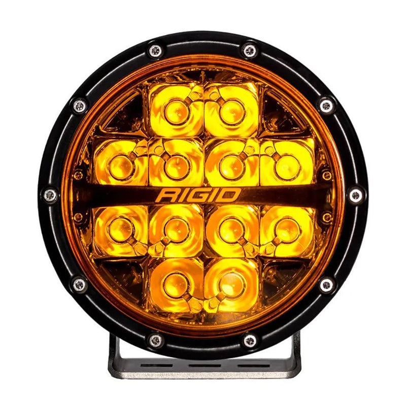 RIGID Industries 360 Series 6" Spot w/Amber Pro Lens - Pair [36210] - Wholesaler Elite LLC